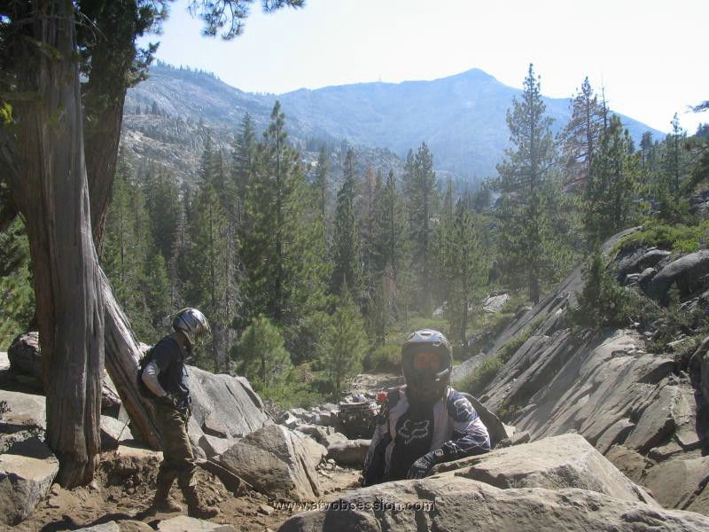 33. I wait for my attempt with Jack and Terry...Signal Peak is behind us..jpg