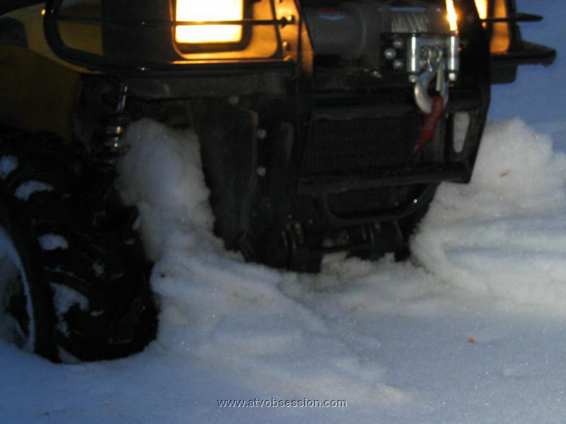 42. We tried to climb Saddleback.  Check out the snow plow like accumulation.jpg