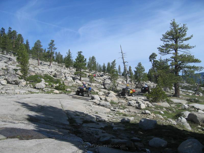 107. The group heads up the Granite Slab..jpg