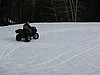 62. Dan does 'burn-outs' in the snow..jpg