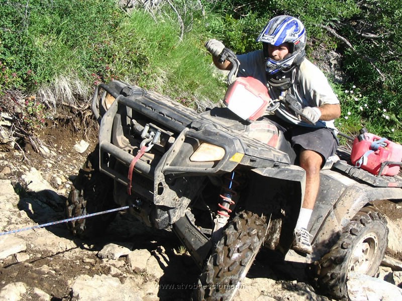 092. Steve can almost taste Gold Lake...as Dusty nears the crest..jpg