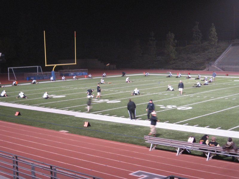 01. El Dorado at pre-game warmup..jpg