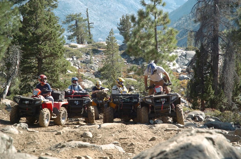268. The gang huddles at the top of Winch Hill #5..jpg