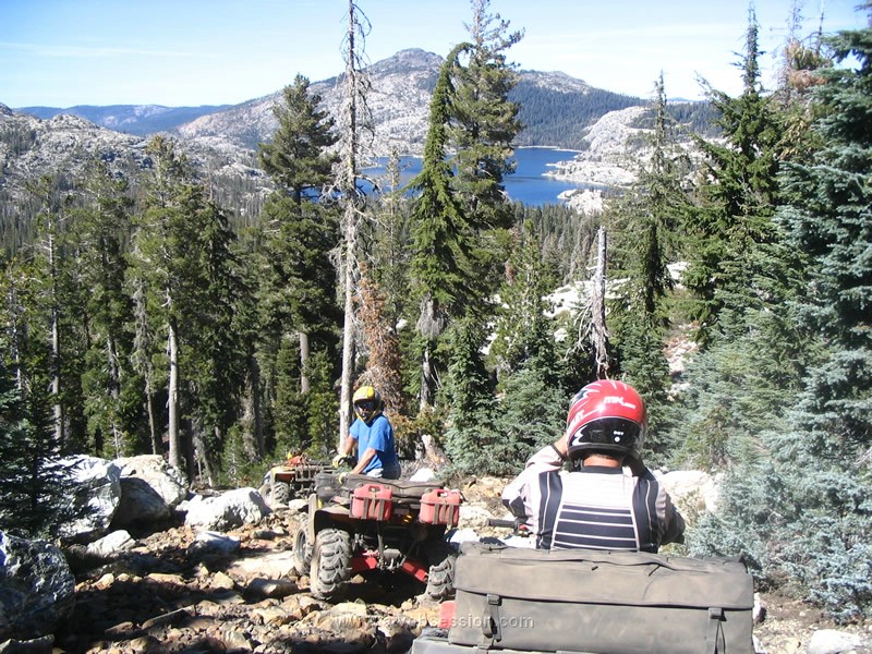 27. Tom Z shooting Bill and French Lake..jpg