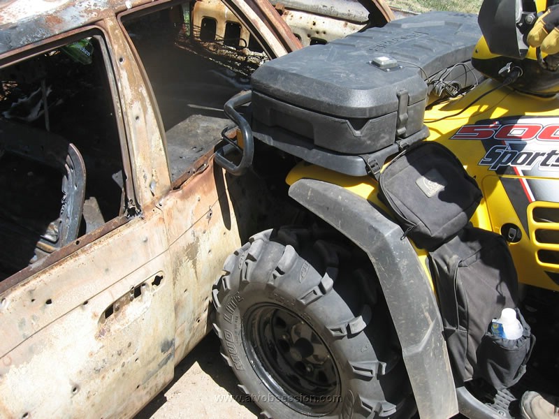 093. At first Bill bumps into it, causing a dent..jpg