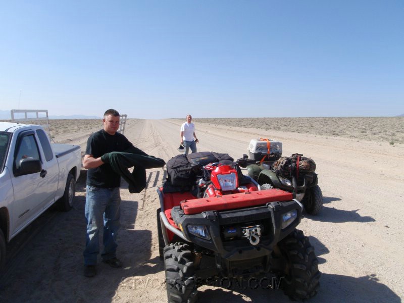 011. Scott and Brett unload their gear..jpg