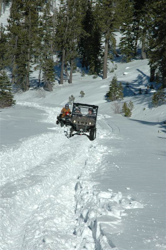 19. As We Climb In Elevation the Snow is Really Starting to Get Deep..jpg