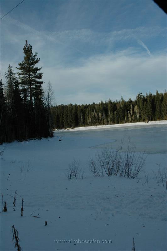 59. On Our Way In We Pass a Snow Covered Lake..jpg